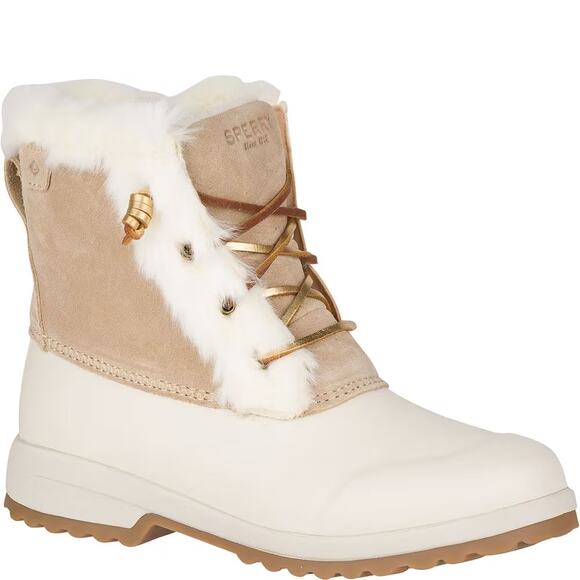 Sperry Shoes - Sperry Women's Maritime Repel cream combo size 7 waterproof boots
